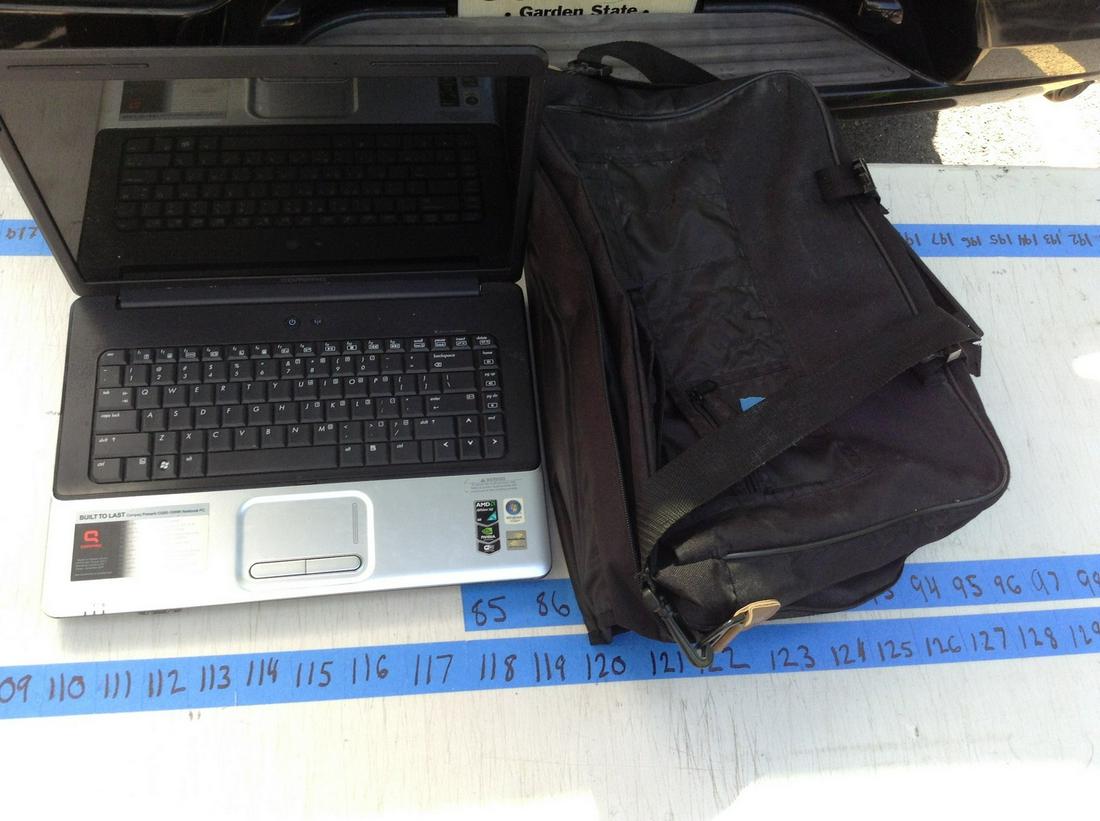 working laptop, charger and bag (1 of 1)