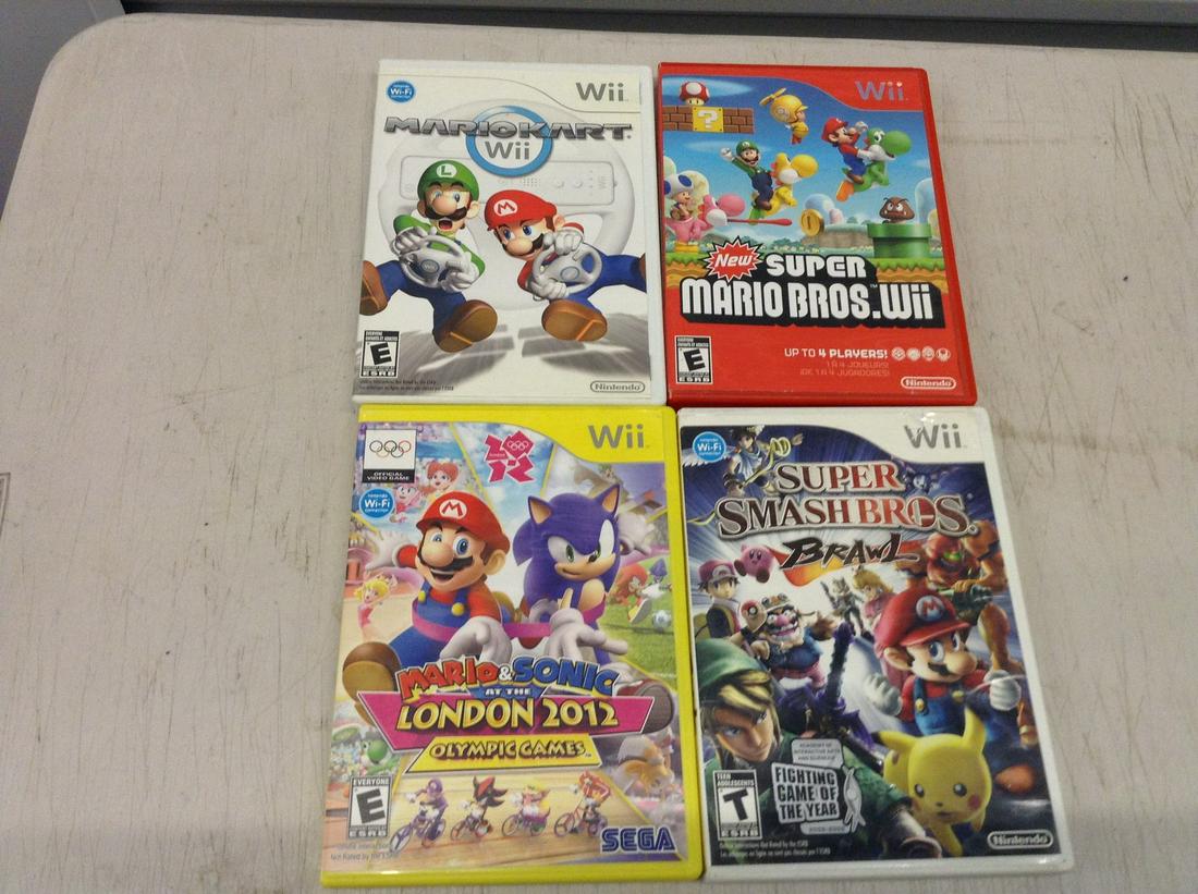 set of Wii games: set of Wii games
