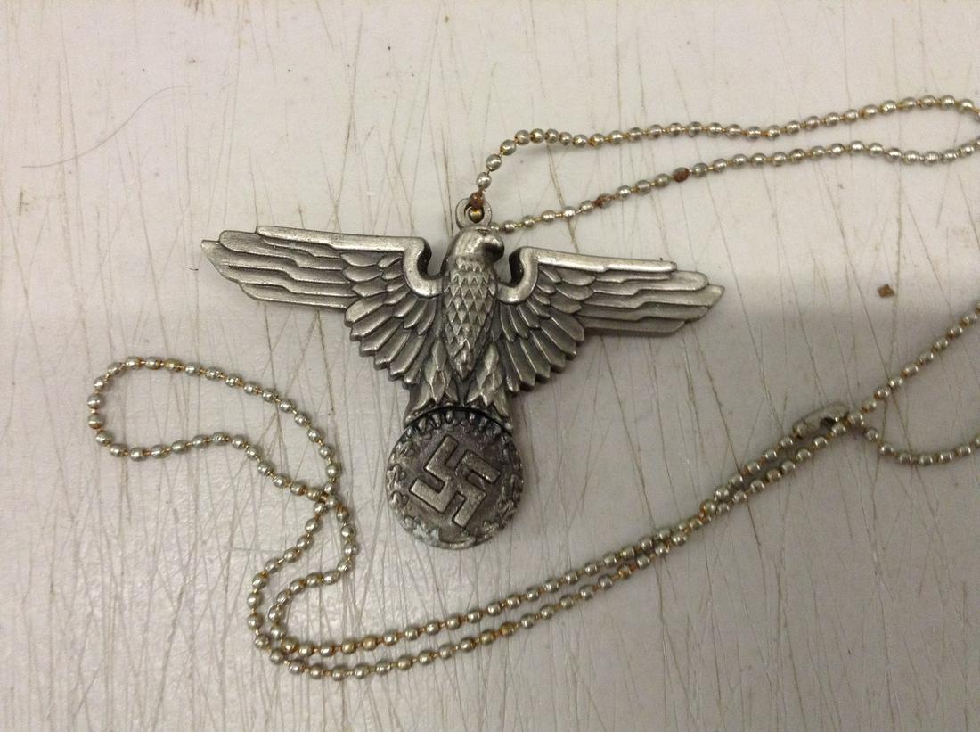 Nazi Germany Eagle Necklace Charm 3