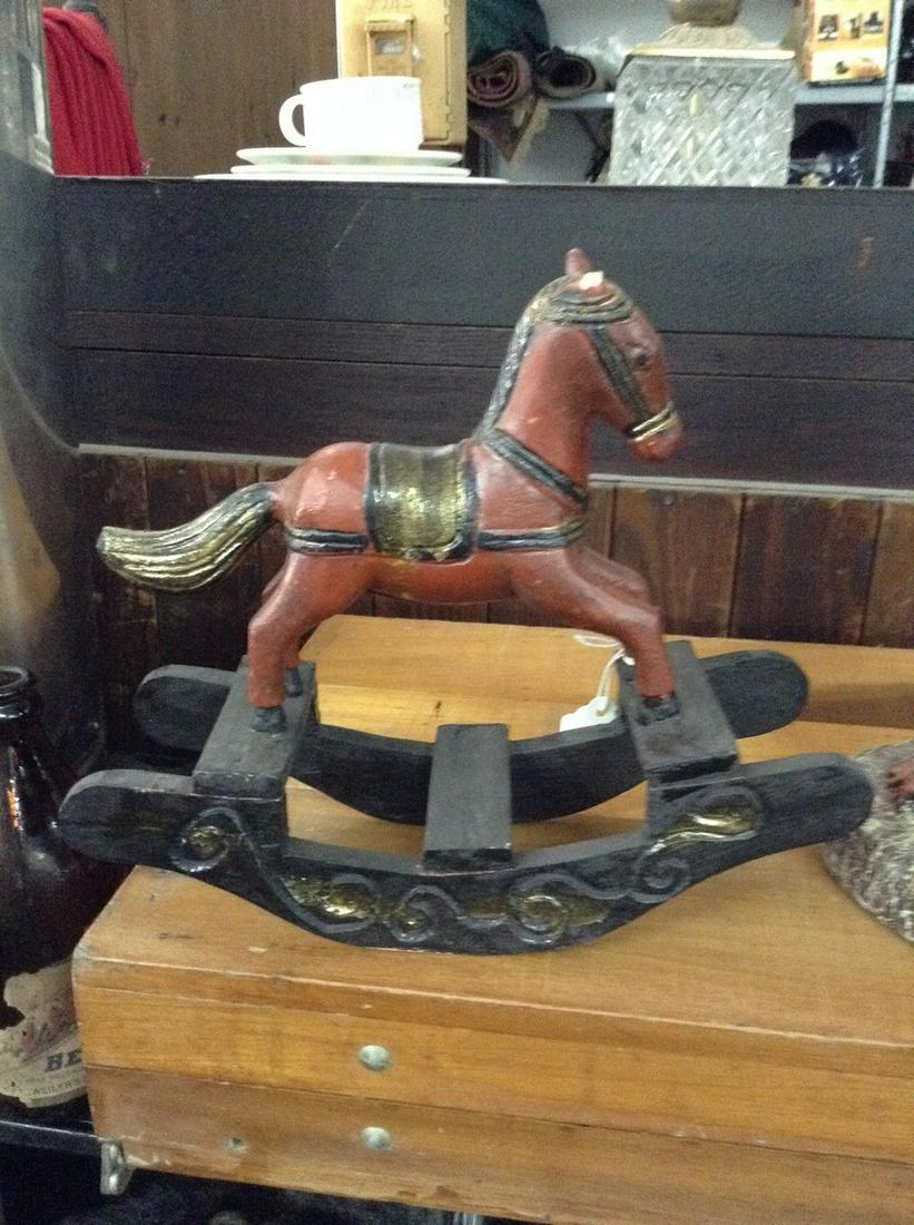 tall rocking horse