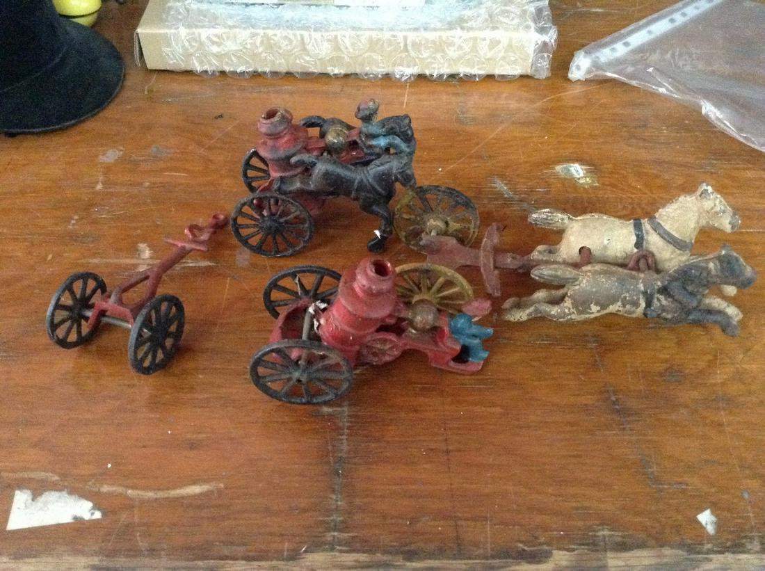 cast iron horses and fire engines: cast iron horses and fire engines