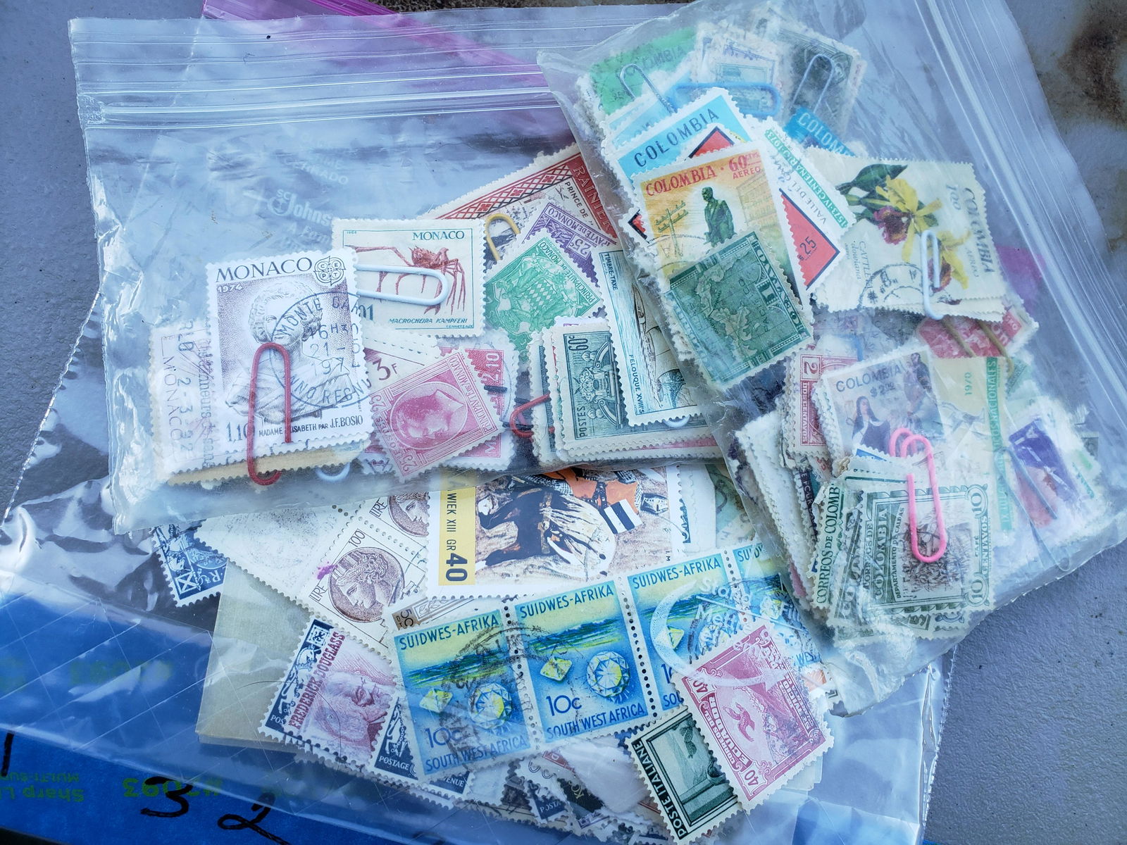 Lot of Foreign Stamps (1 of 1)