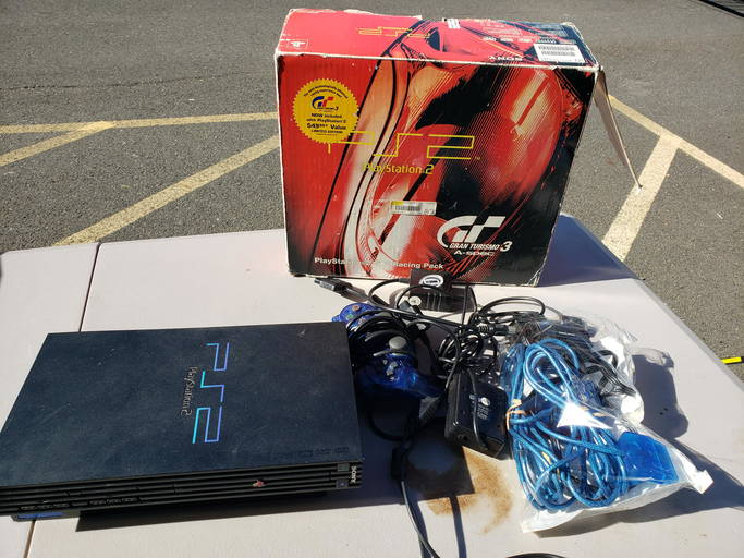 Ps2 With Controller And Cords Untested