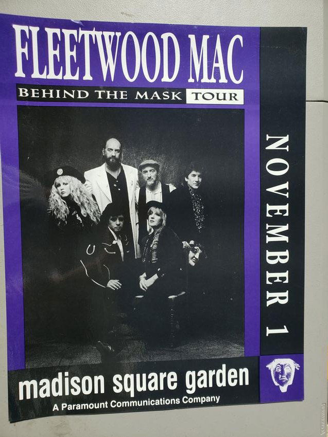 Madison Square Garden Concert Poster Fletwood Mac (1 of 1)