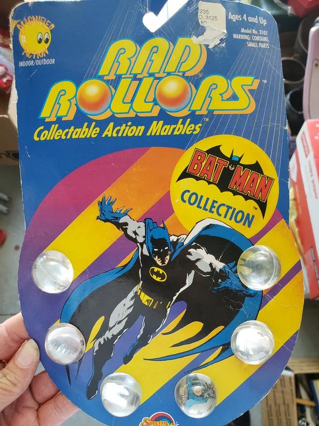 Batman Rad Rollors - marbles: Batman Rad Rollors - marbles