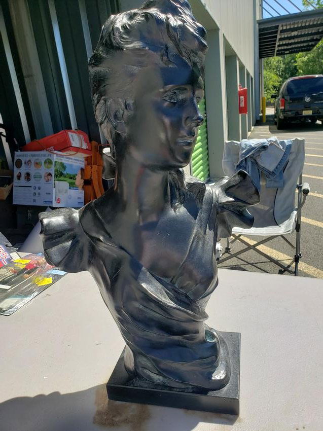 Large statue - signed/dated on back (1 of 1)