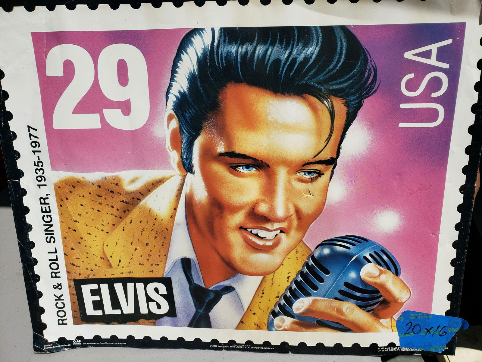 Elvis Stamp poster (1 of 1)