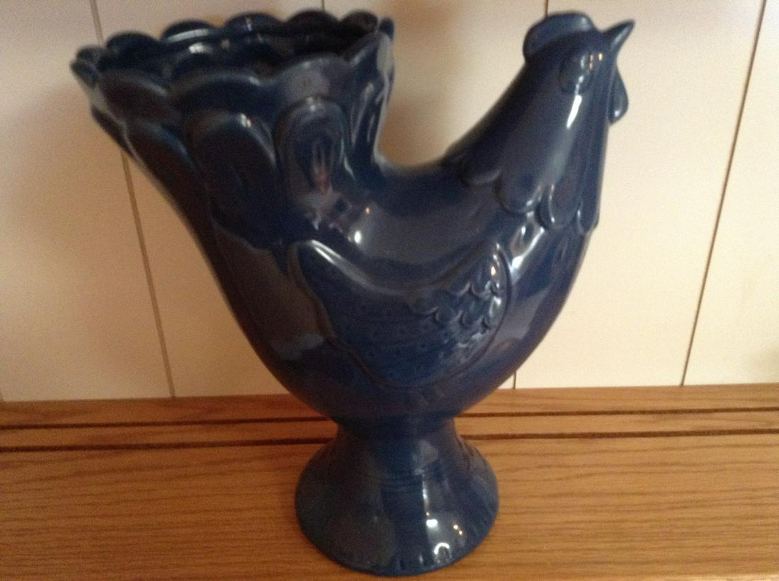 vintage roaster vase: 10"