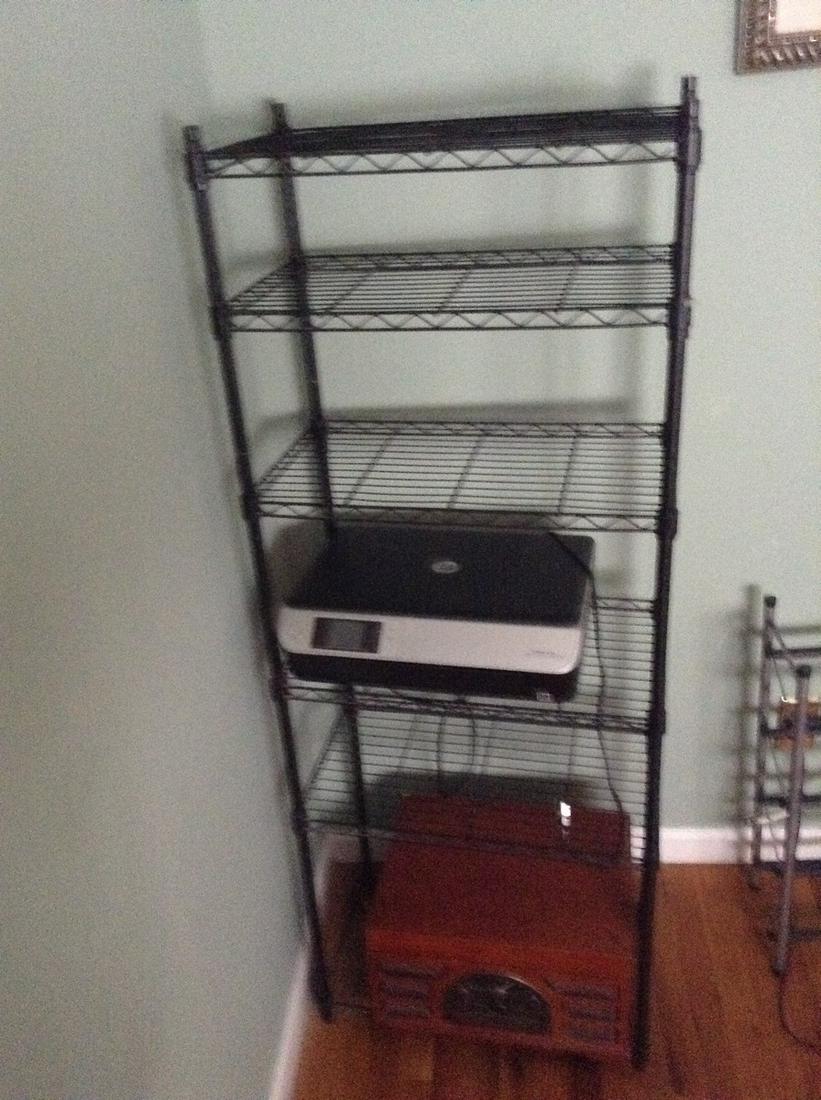 metal bakers rack no contents 58" tall (1 of 1)