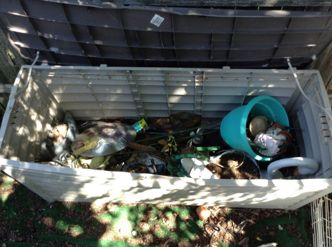 contents of plastic storage container (1 of 1)