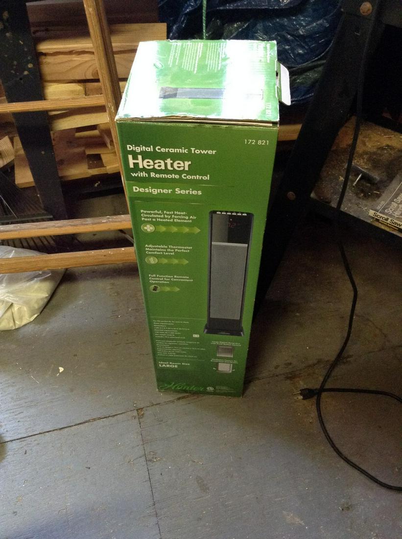 brand new hunter space heater electric (1 of 1)