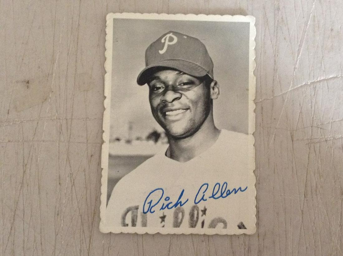 signed baseball photo richy Allen (1 of 1)