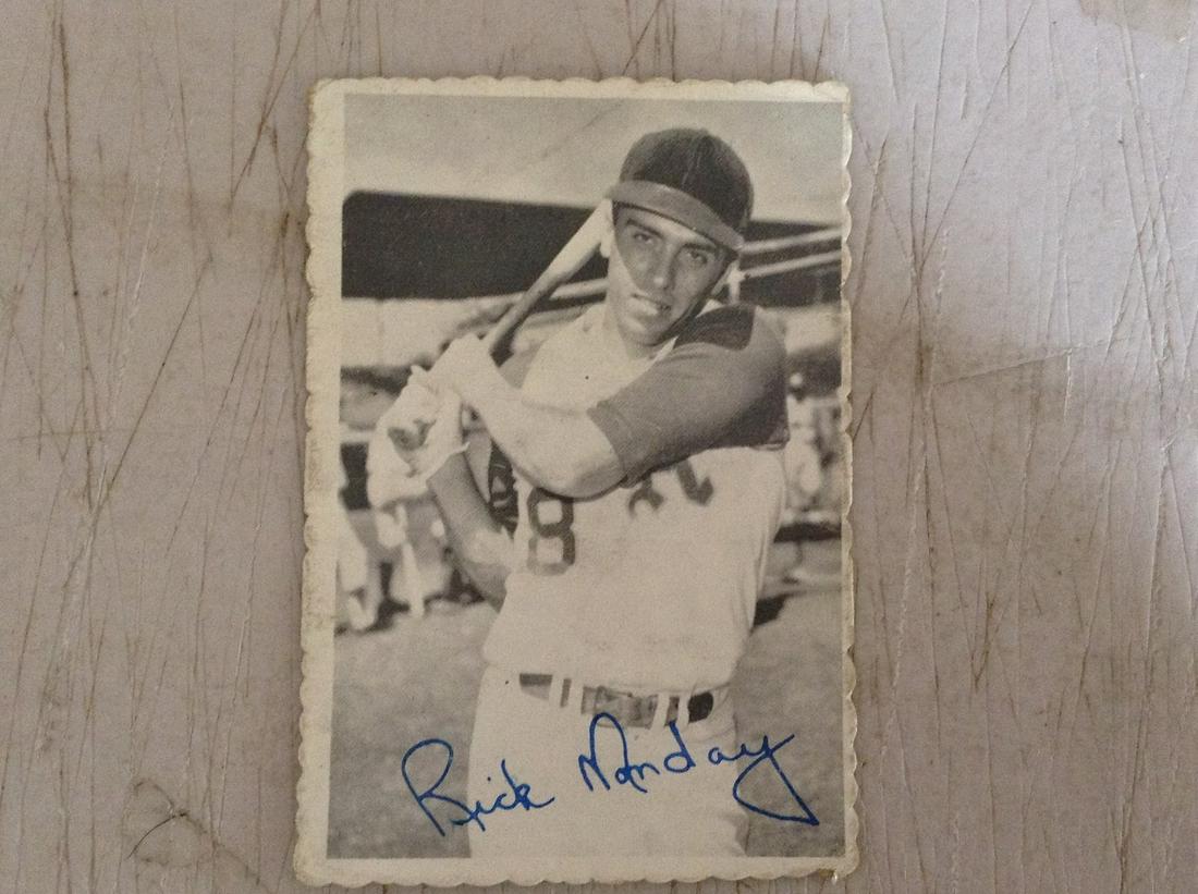 rick Monday signed baseball photo (1 of 1)