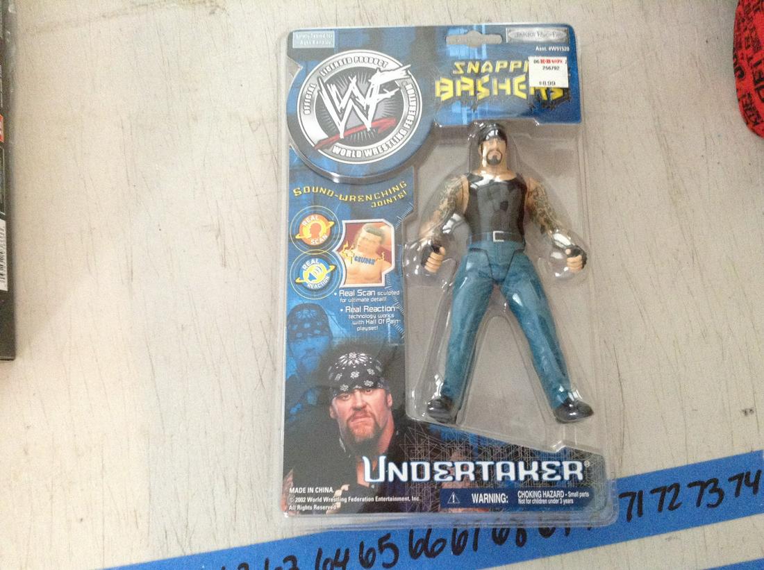 wf undertaker figure new in package (1 of 1)