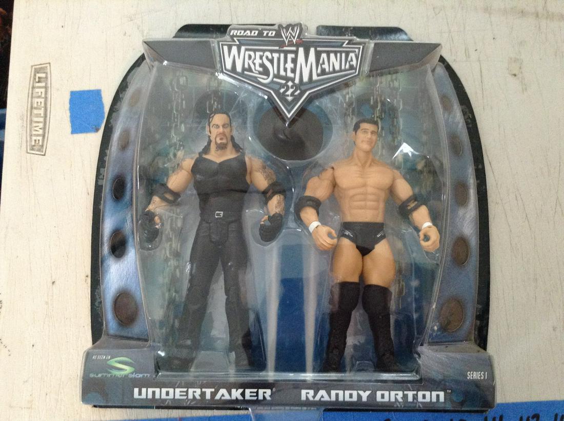 wwe WrestleMania undertaker and randy Orton new in the (1 of 1)
