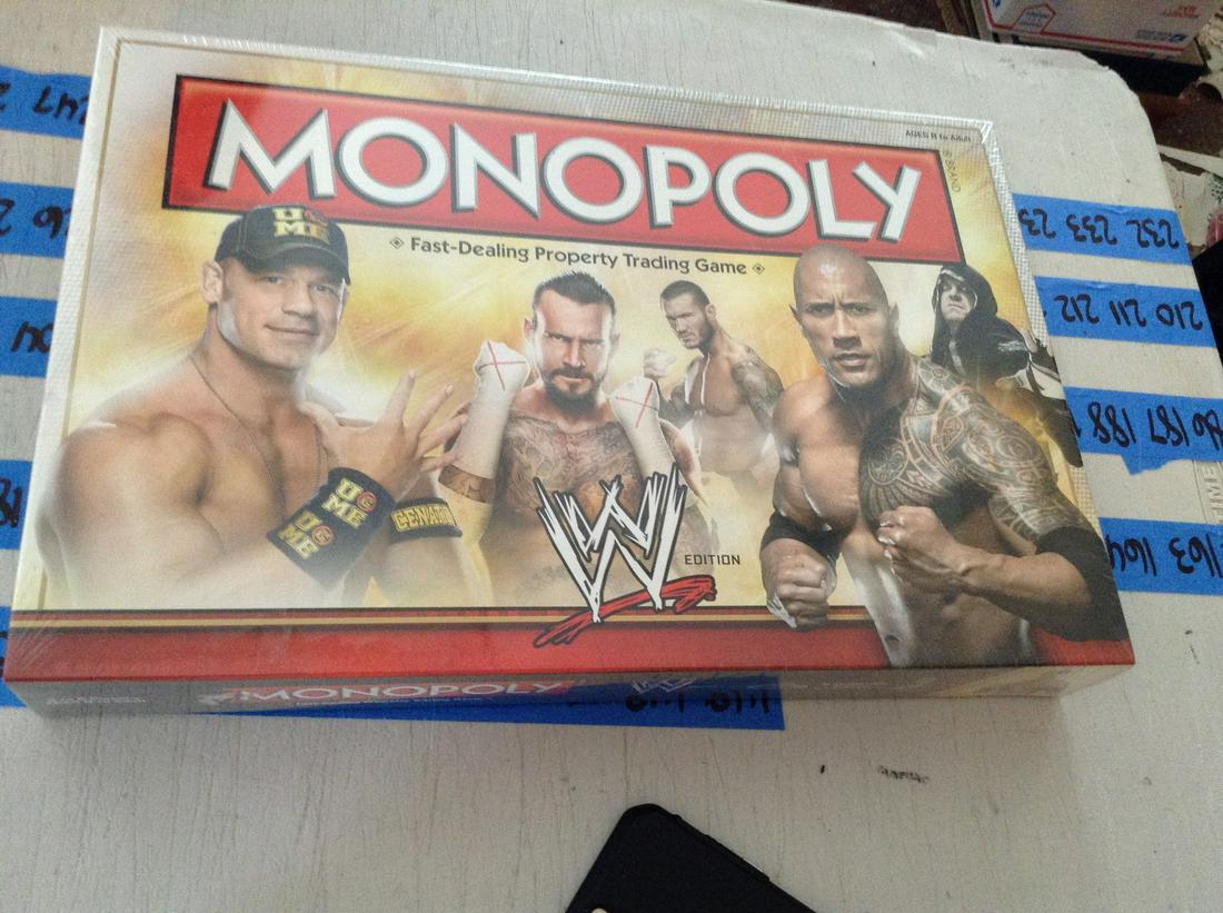 WWE monopoly sealed never opened (1 of 1)