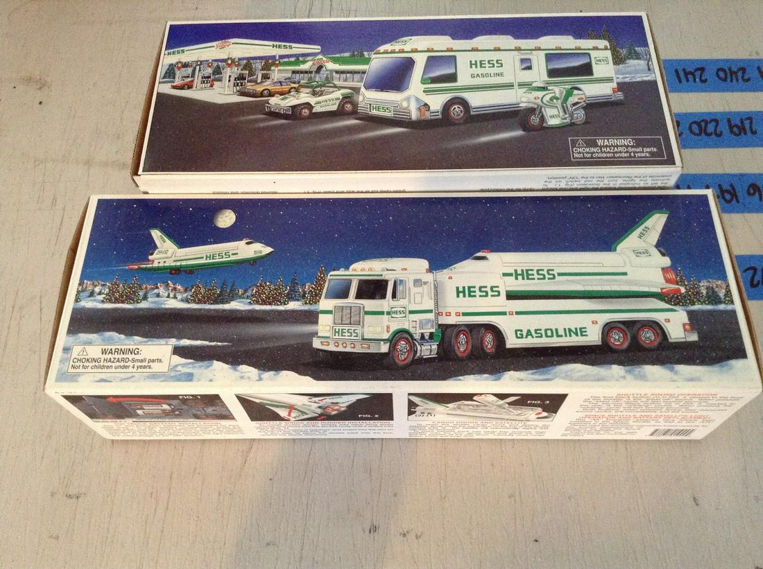 lot of two Hess trucks (1 of 1)
