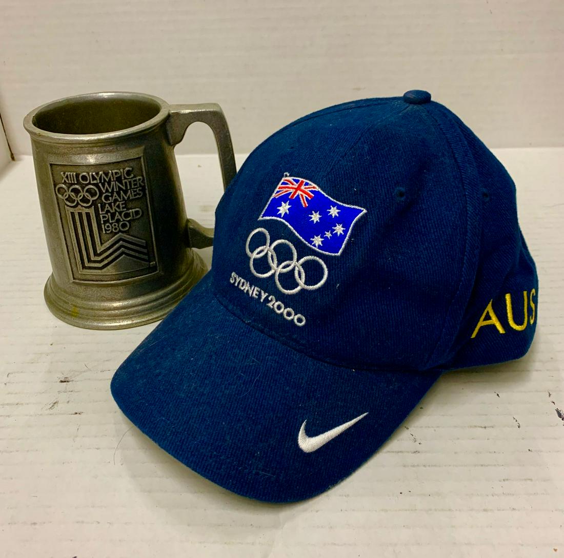 Olympic Hat Sydney 2000 with 7" Puter Mug (1 of 1)