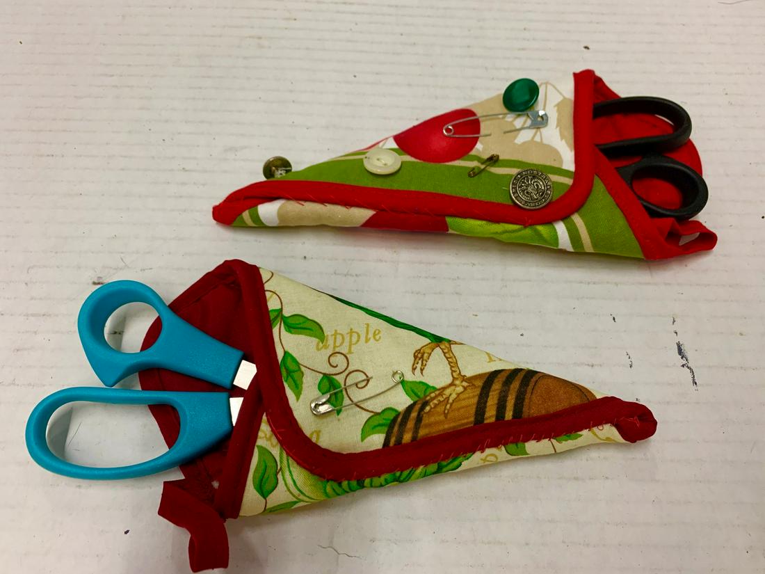 Scissor & Holder: Homemade