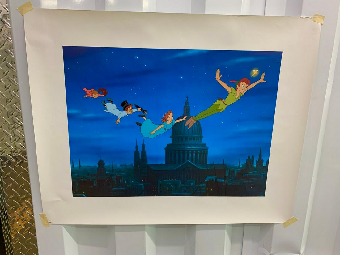Peter Pan, Disney Cell: 24 x 30 1/2 cell