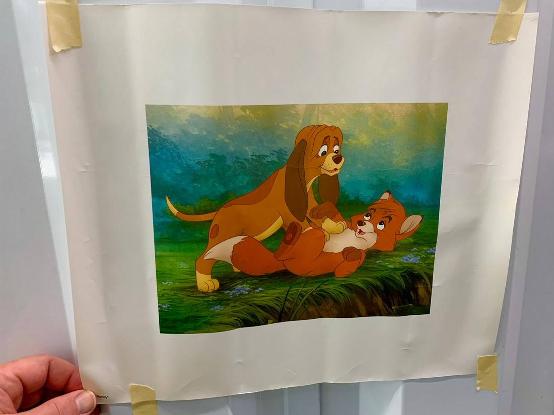 Fox & Hound, Disney Cell: 13 x 12 Cell