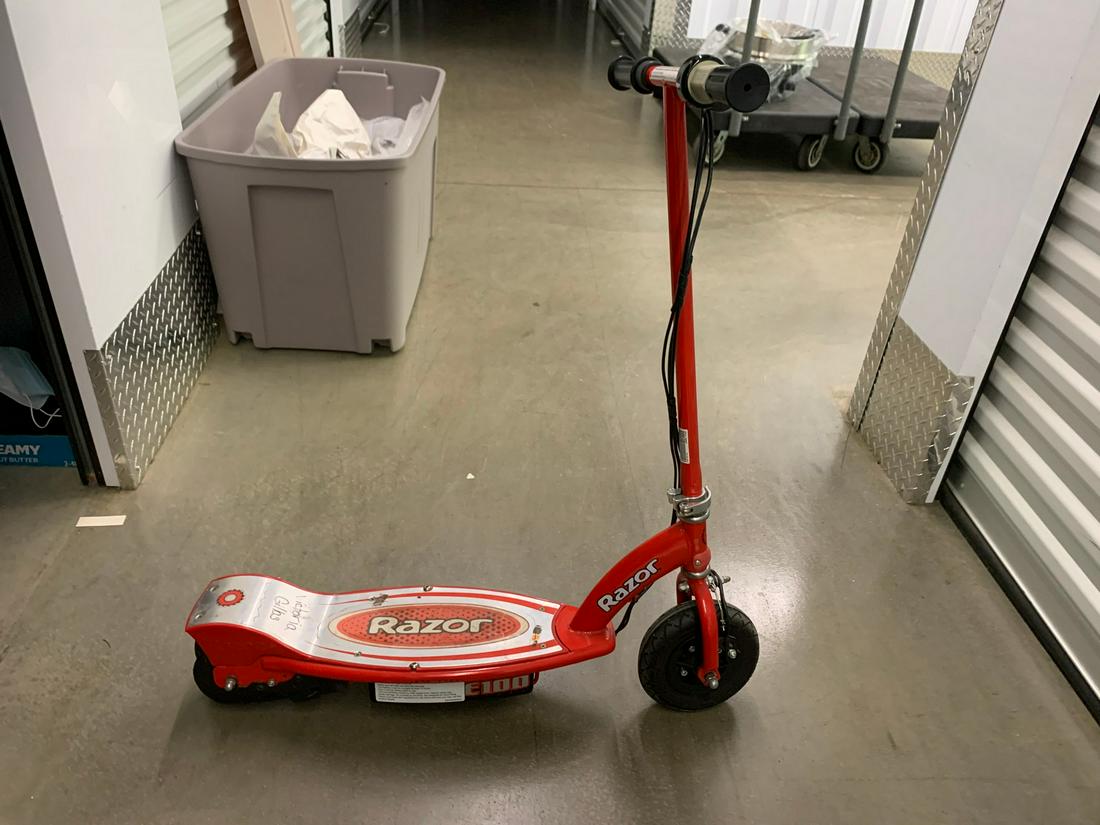 Red Razor Electric Scooter (1 of 1)