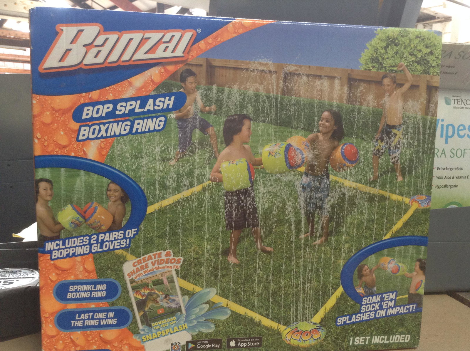 banzai water boxing new in box: banzai water boxing new in box