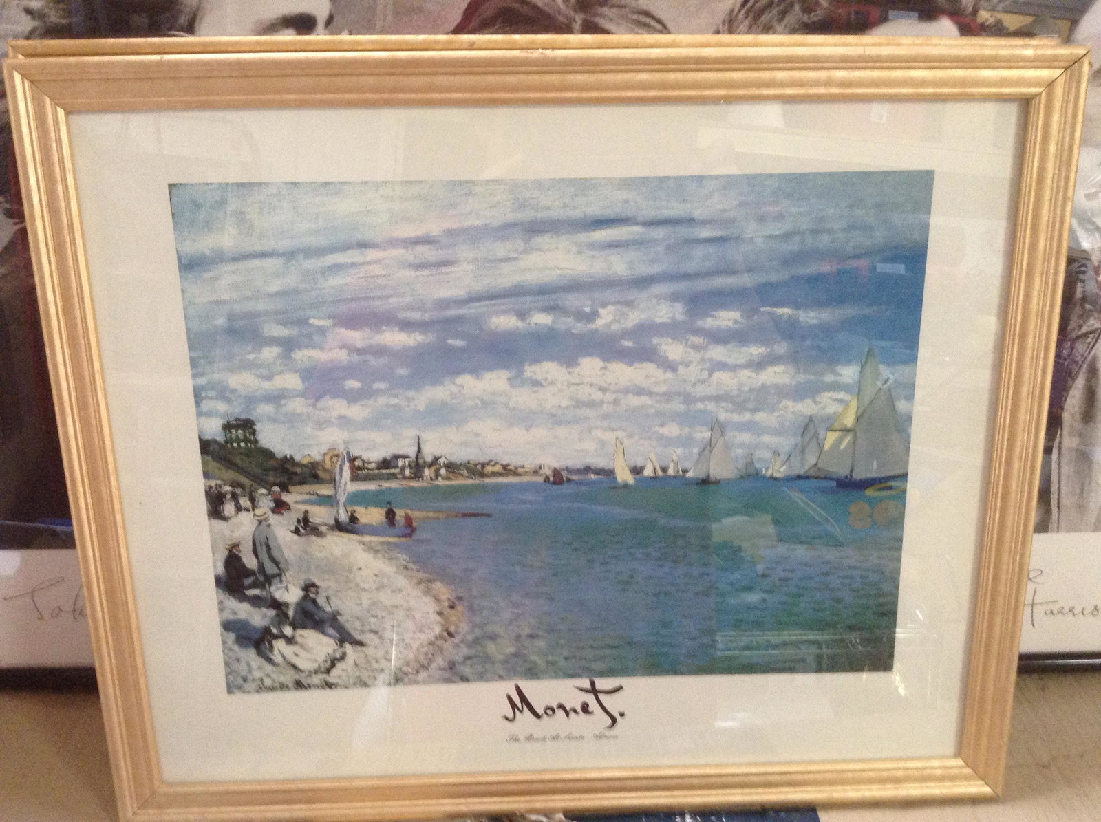 Monet print 21x18: Monet print 21x18