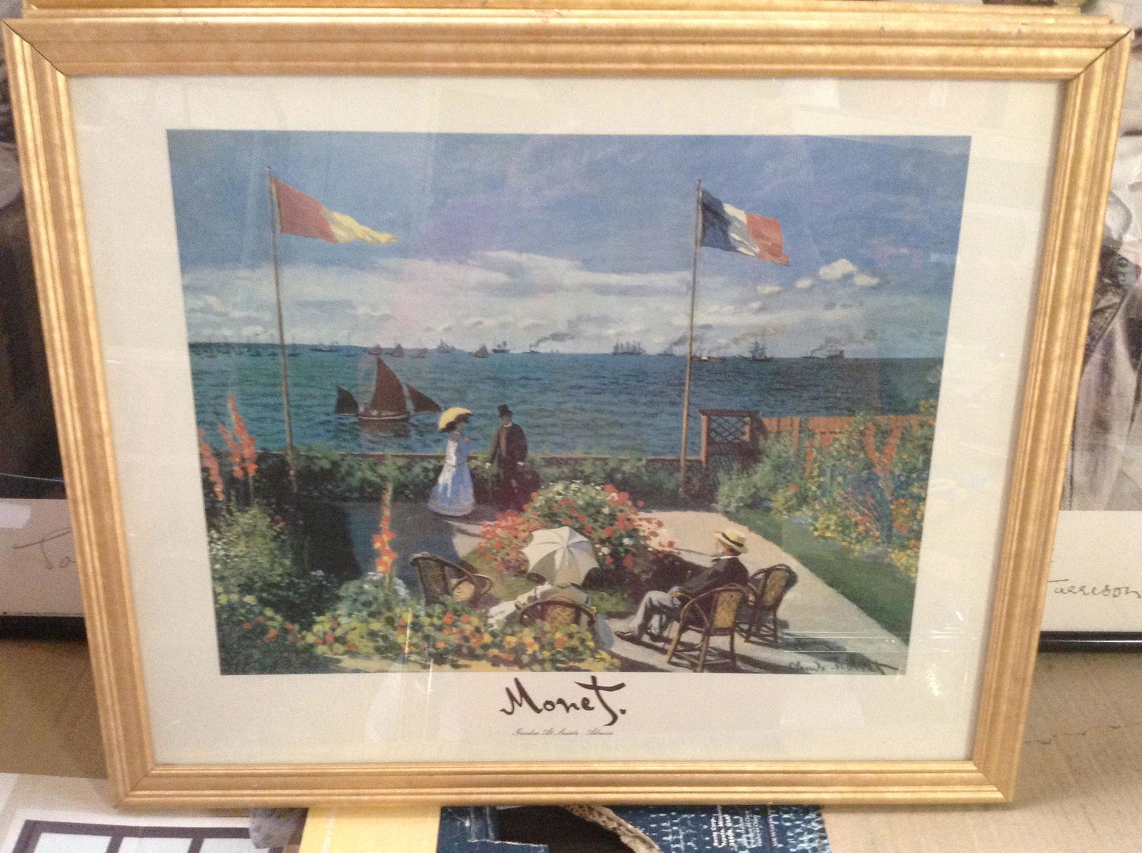 Monet print 21x18: Monet print 21x18