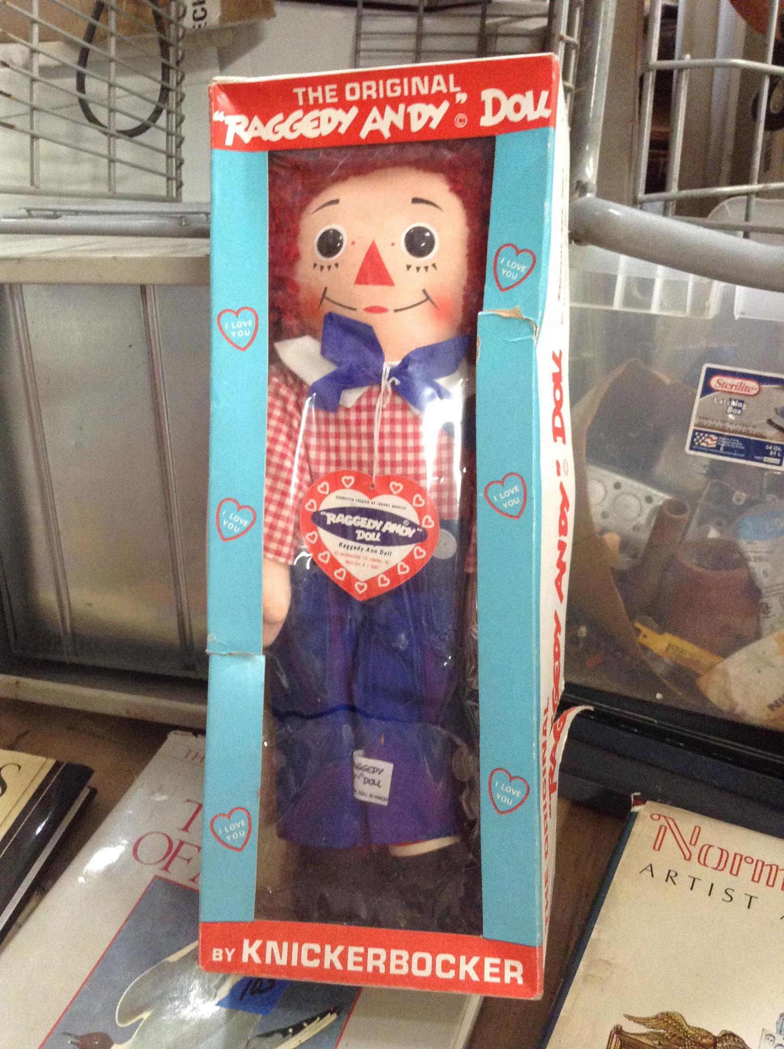 raggedy Andy doll knickerbocker doll (1 of 1)