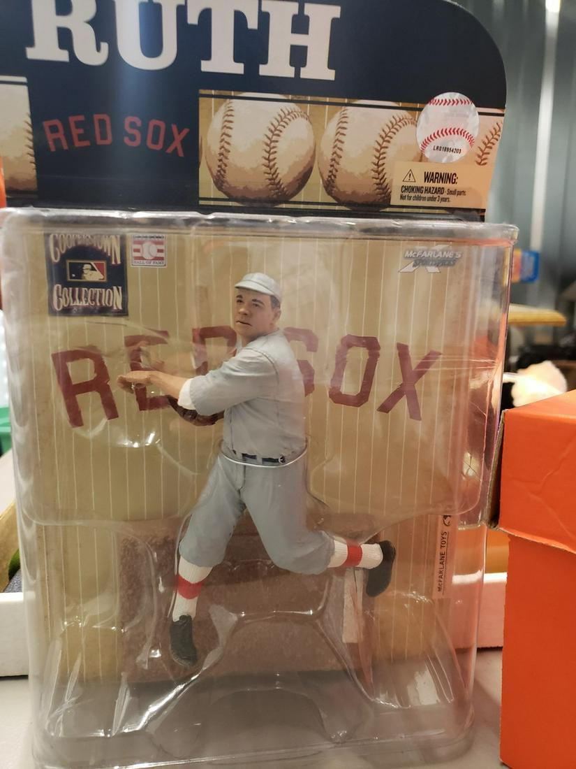 Babe Ruth Boston Red Sox Cooperstown Collection figure: Babe Ruth Boston Red Sox Cooperstown Collection figure