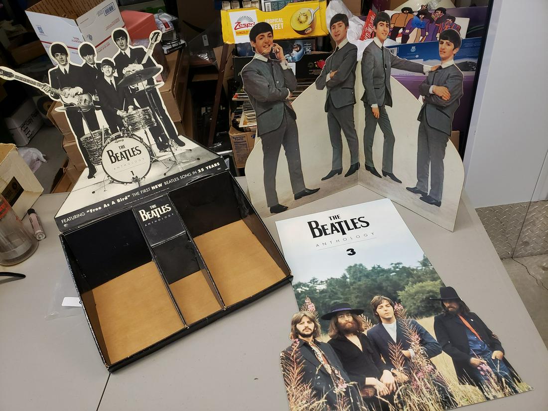 Lot of Beatles stand up displays: Lot of Beatles stand up displays