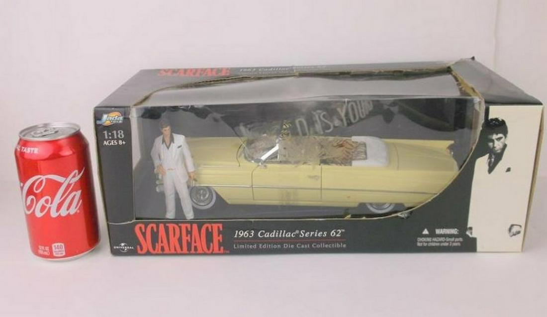 Rare 2004 Jada Scarface 1963 Cadillac Die cast: Rare 2004 Jada Scarface 1963 Cadillac Die cast