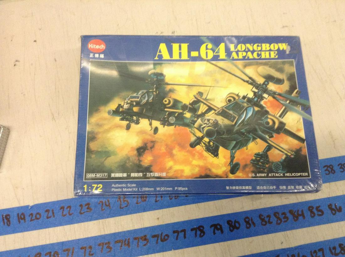 Kitech AH-64 Longbow Apache model sealed: Kitech AH-64 Longbow Apache model sealed