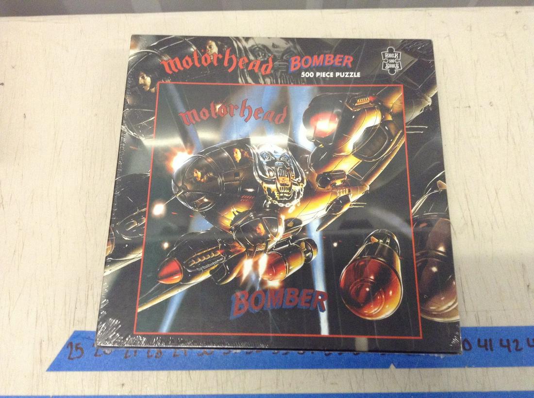 motorhead bomber puzzle sealed: motorhead bomber puzzle sealed