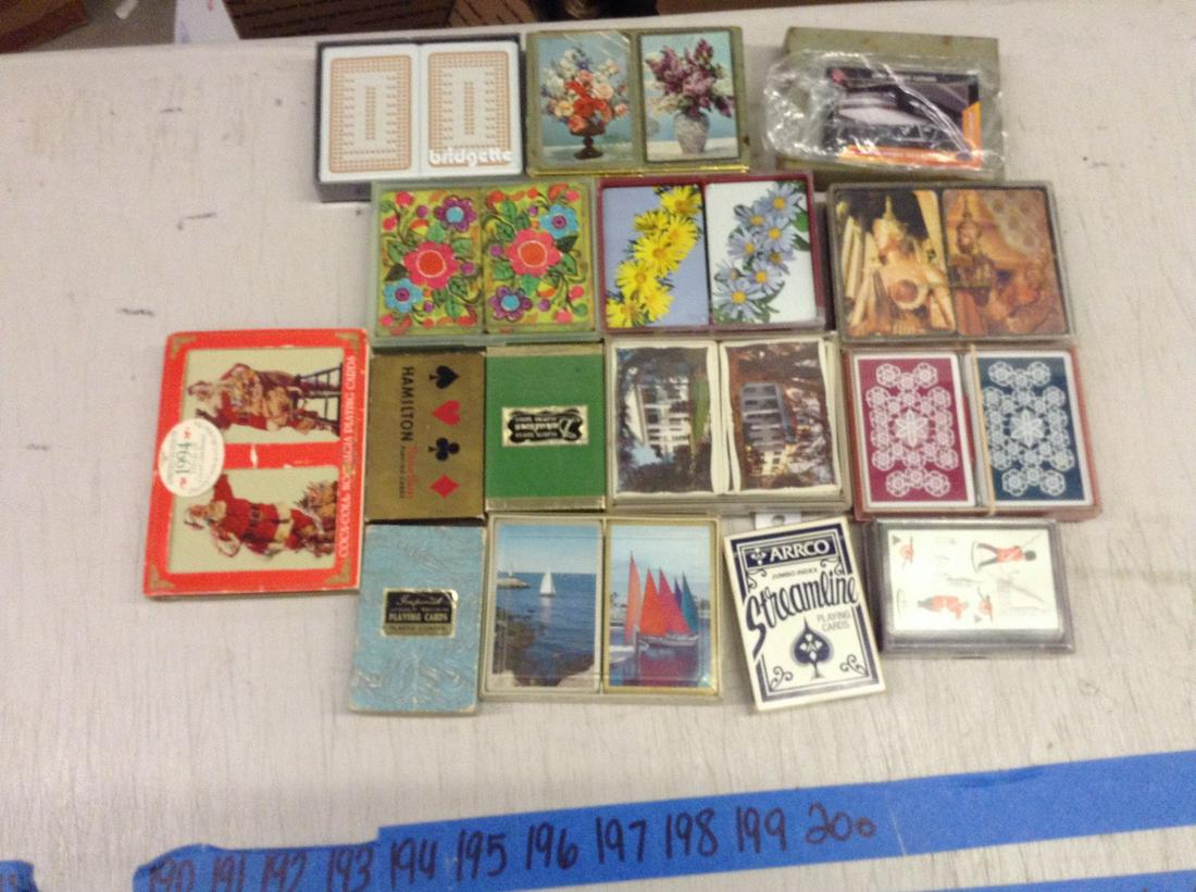 huge amount of vintage playing cards: huge amount of vintage playing cards