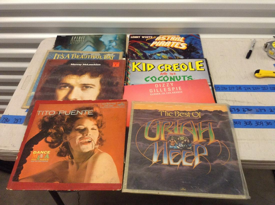 lot of 8 vintage LPs: lot of 8 vintage LPs