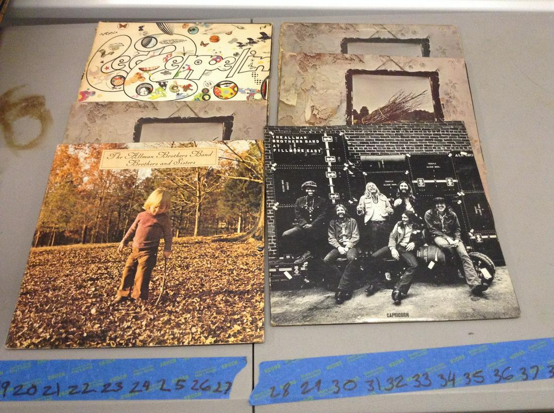 lot of 6 LPs: lot of 6 LPs