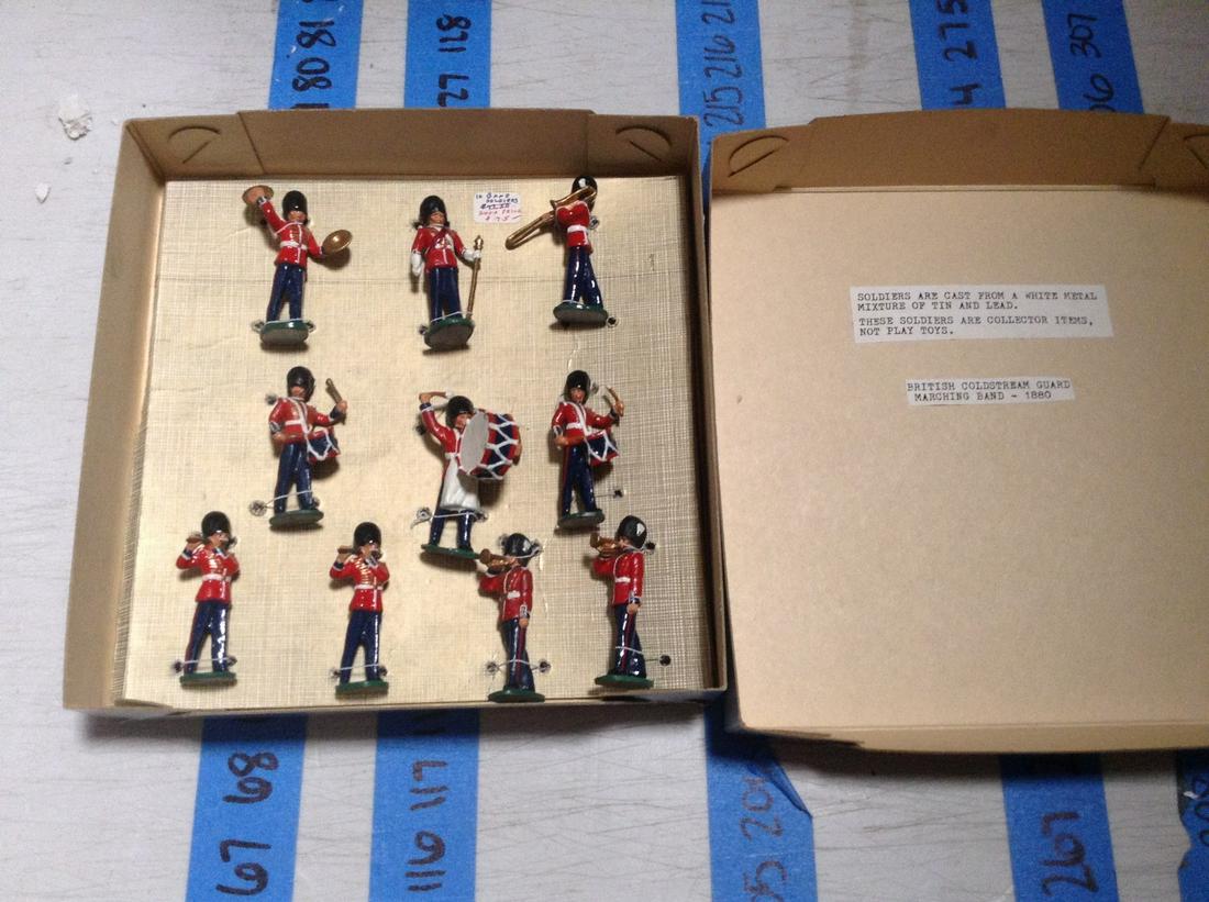 british coldstream guard 1880 soldiers lead (1 of 1)