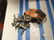 metal and plastic stagecoach 8" long