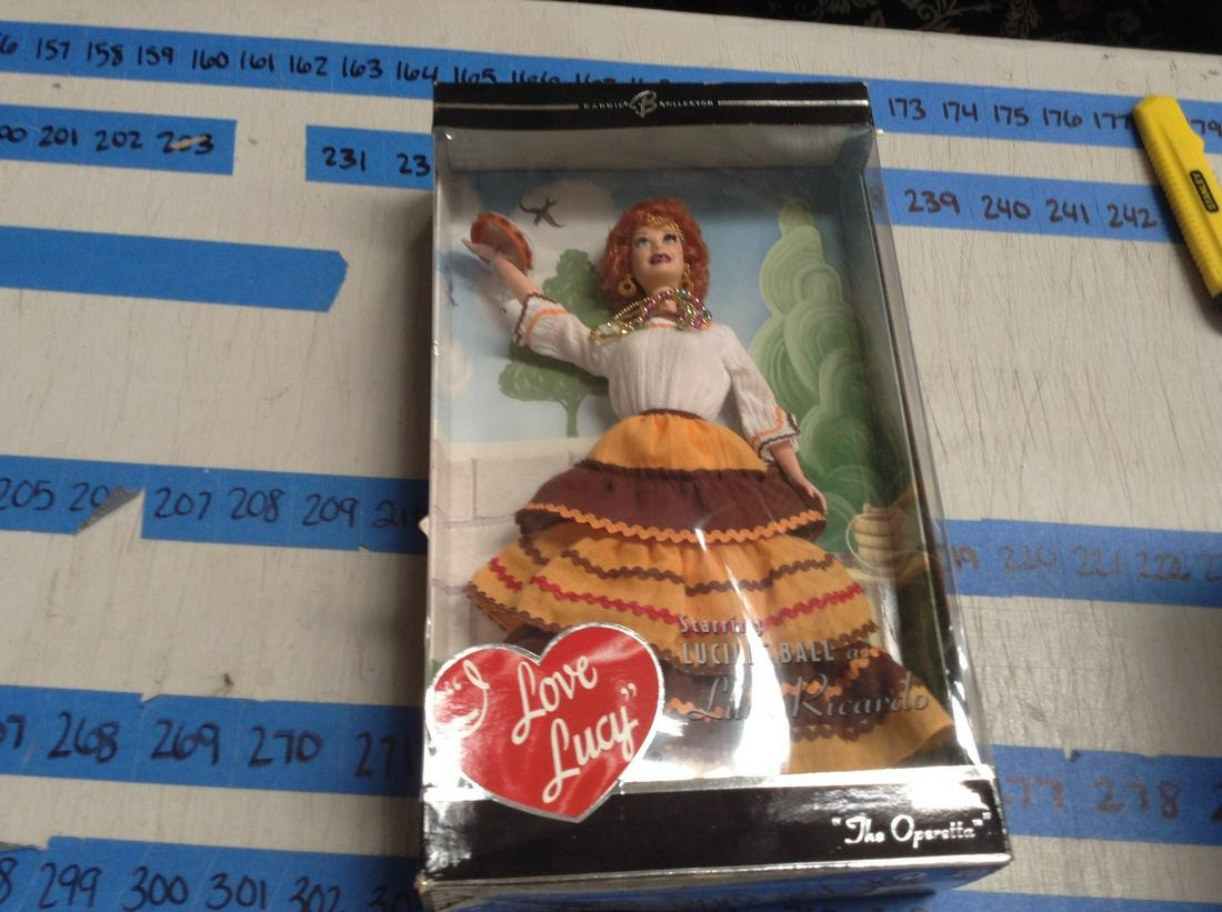 i love lucy barbie doll in package: i love lucy barbie doll in package