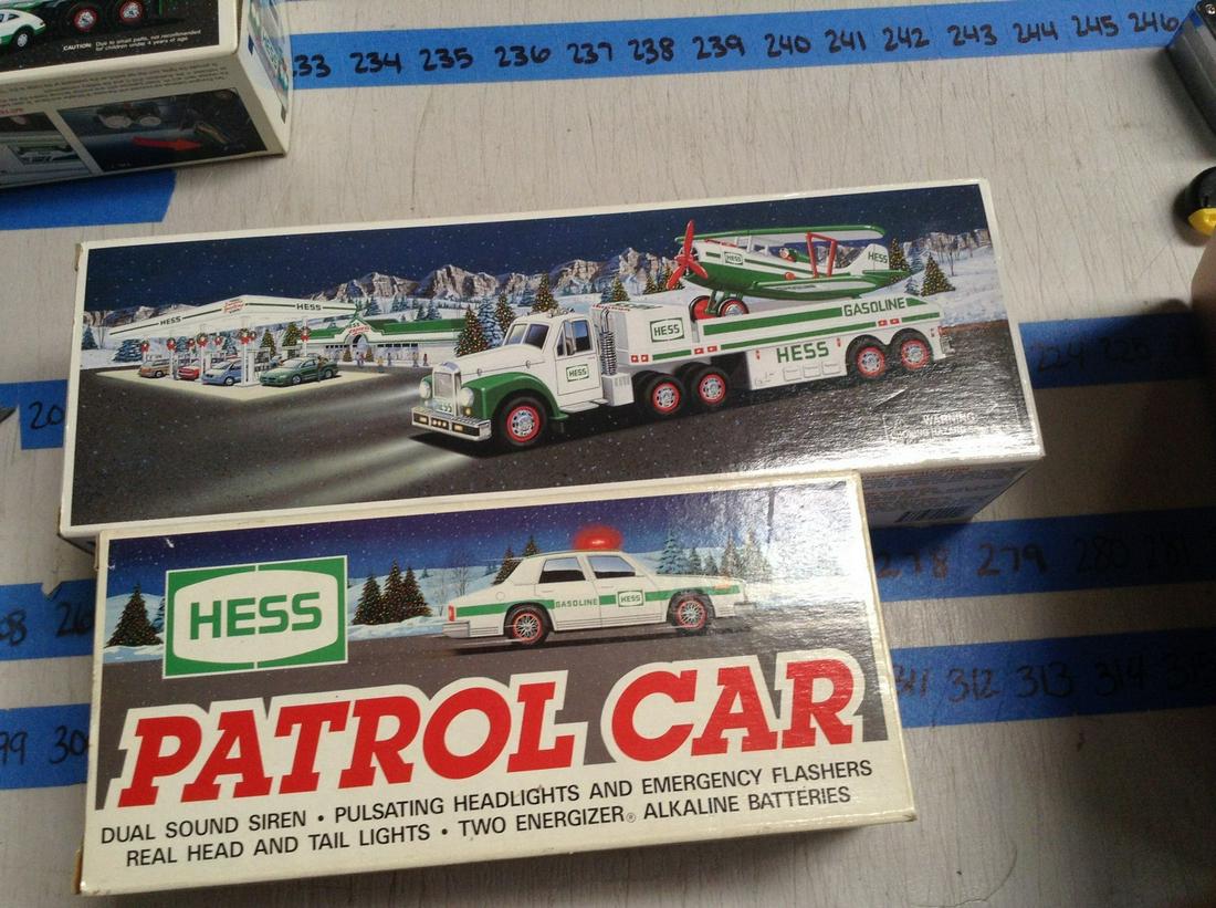 lot of two vintage hess trucks (1 of 1)