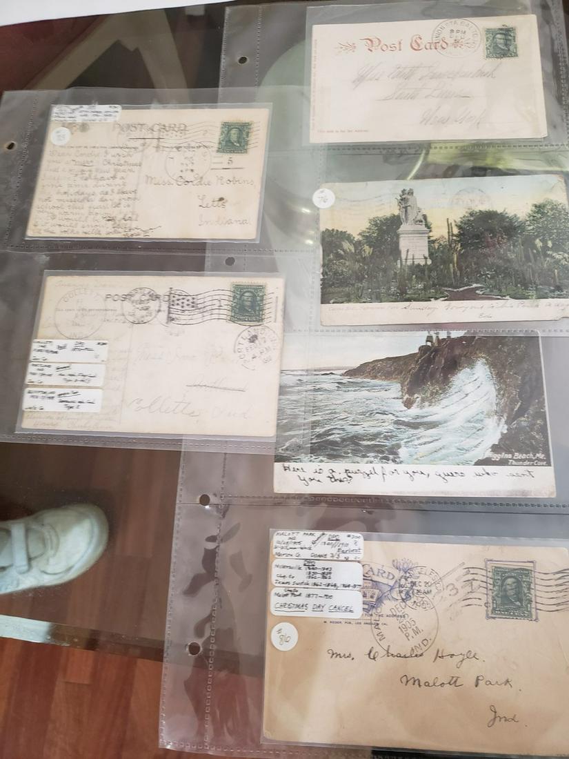 Late 1800 - Early 1900 postcards - Christmas day cancel (1 of 1)