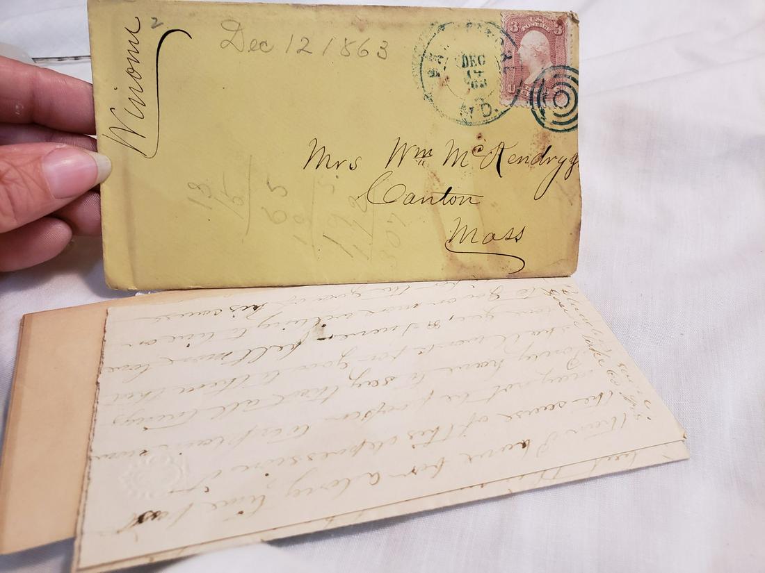 Civil war confederate letters from a ship: Civil war confederate letters from a ship