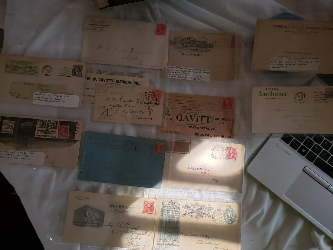 Lot of early 1900 postcards marked (1 of 1)