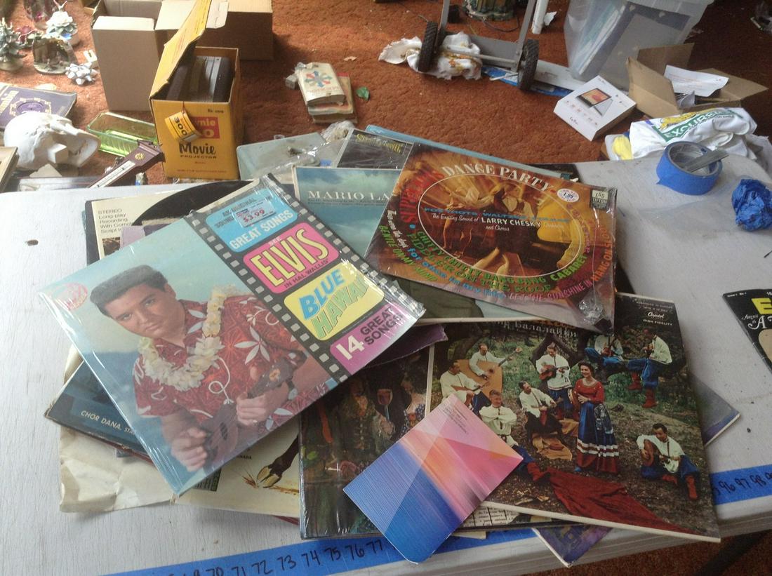 large amount of LPs: large amount of LPs