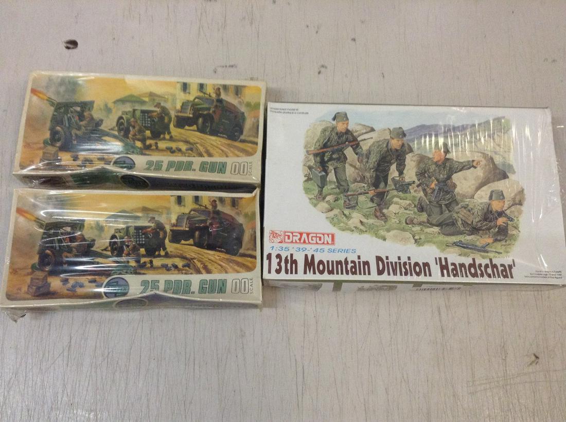 airfix and dragon military sealed model kits: airfix and dragon military sealed model kits