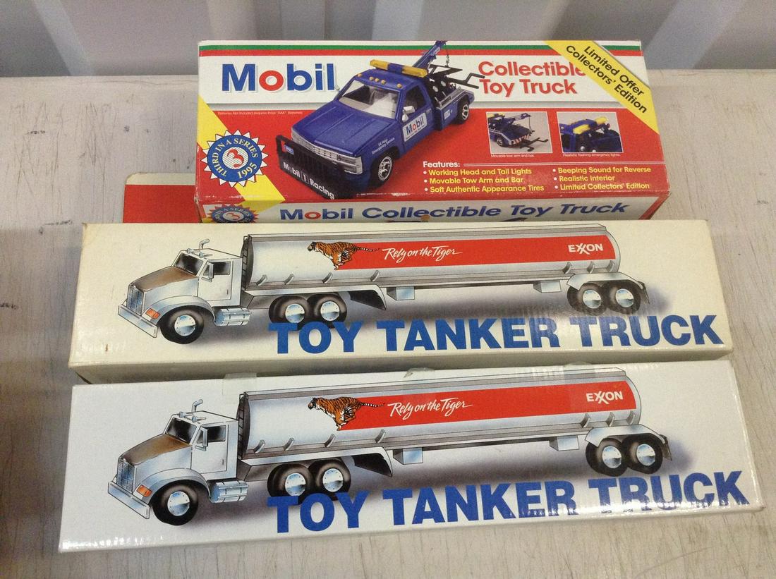 exxon mobil gas trucks in boxes: exxon mobil gas trucks in boxes