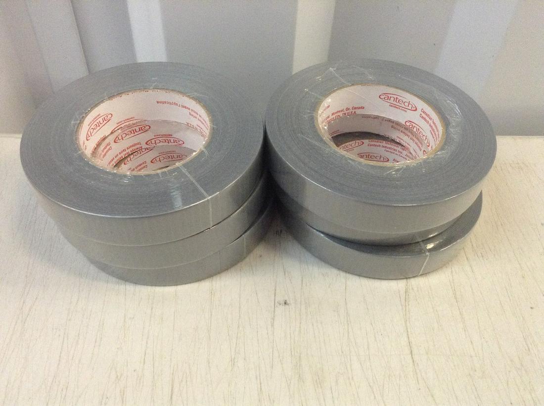 lot of six sealed duct tapes rolls: lot of six sealed duct tapes rolls