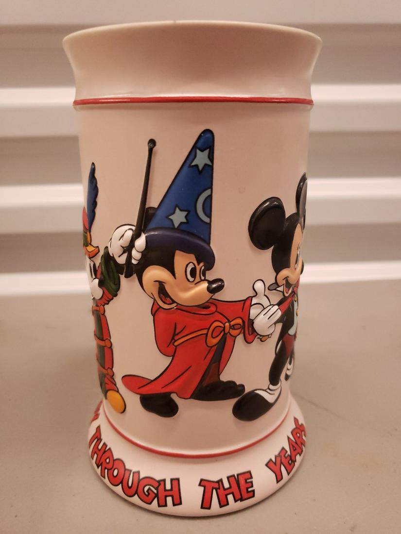 Vintage Mickey Mouse through the years stein: Vintage Mickey Mouse through the years stein